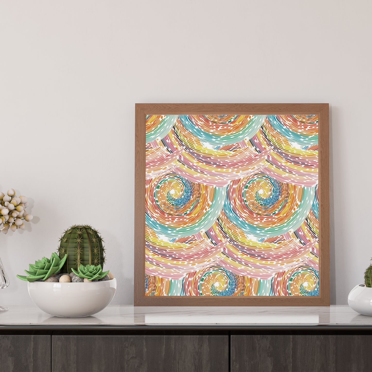 RAINBOW No.2 - Aboriginal Art Poster