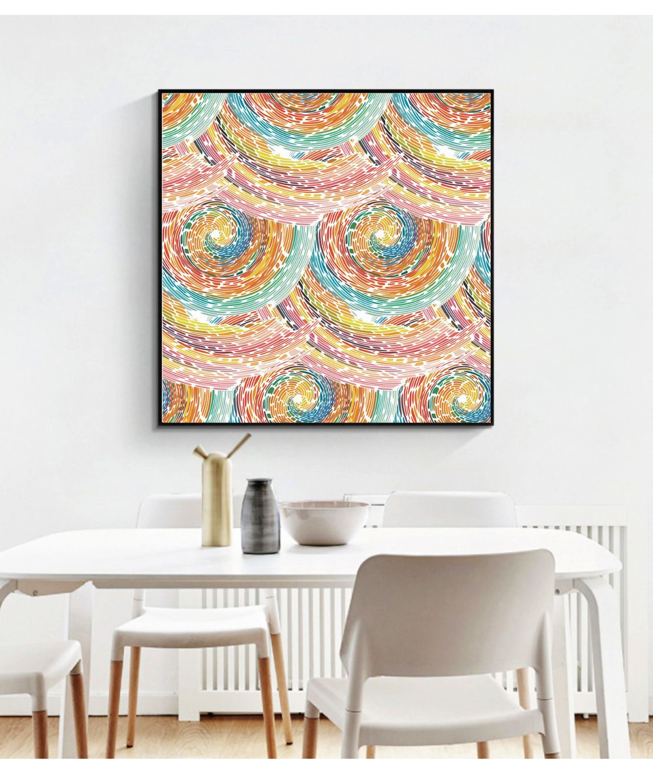 RAINBOW No.2 - Aboriginal Art Poster